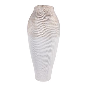 DENNINGLAND WHITE VASE 32 (IN) 7