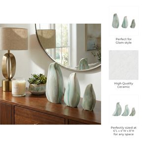 DYLANGROVE SET OF 3 IVORY DECOR 8 (IN) 9