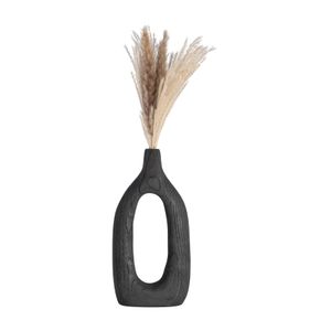 GRAYSONHAM BLACK VASE 14 (IN) 3