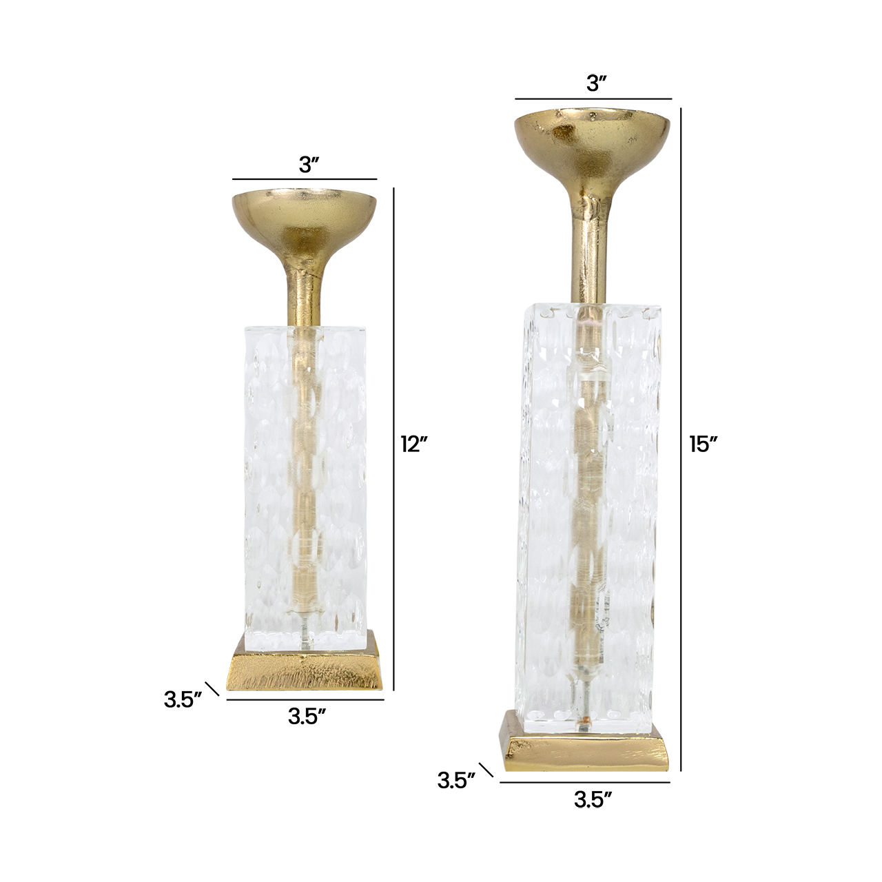Candace Candleholders -Set 2 3