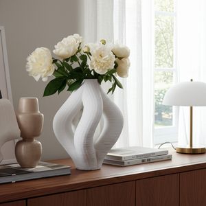 ASHWAY IVORY VASE 12 (IN) 2