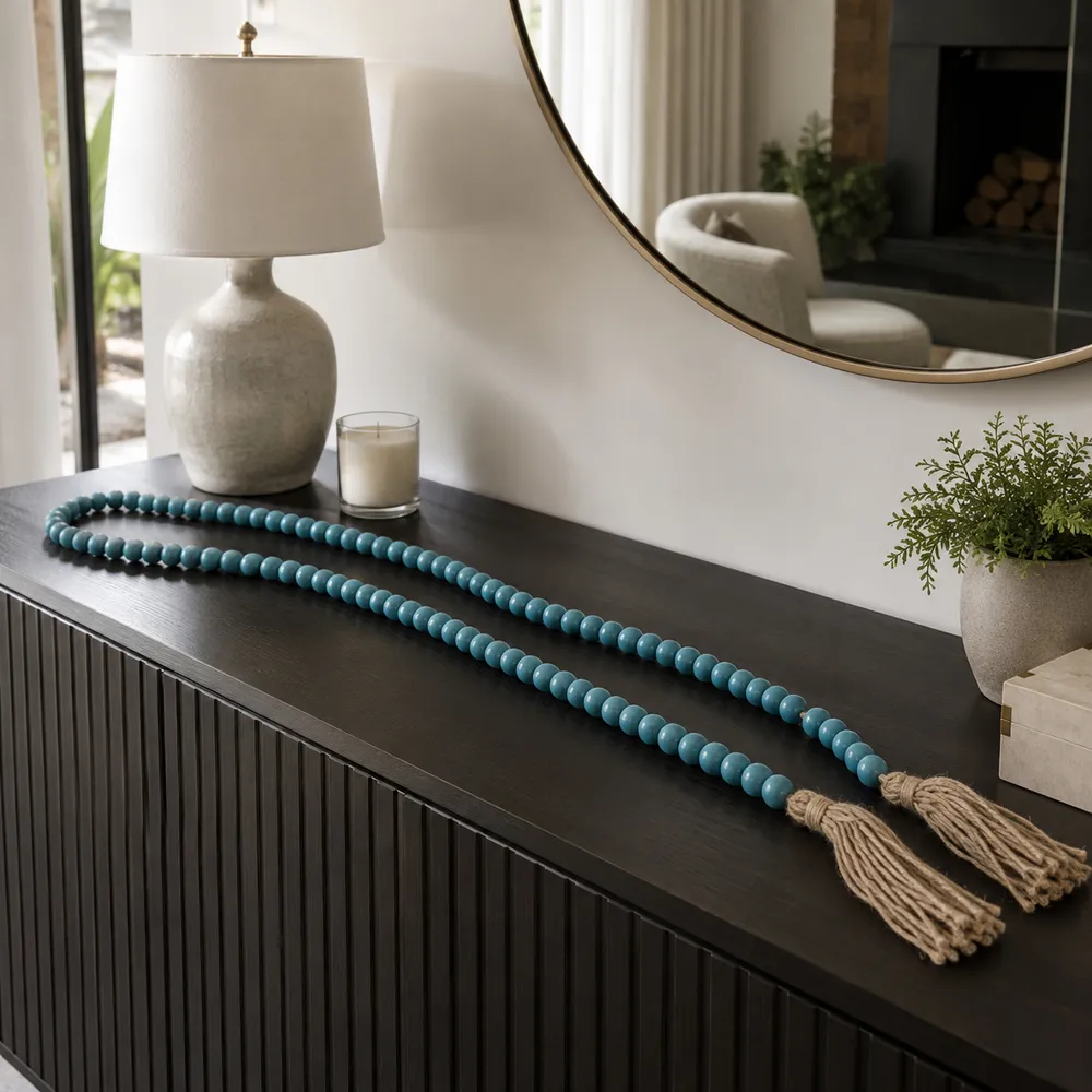 CHATHAMRIDGE BLUE BEAD 1 (IN)