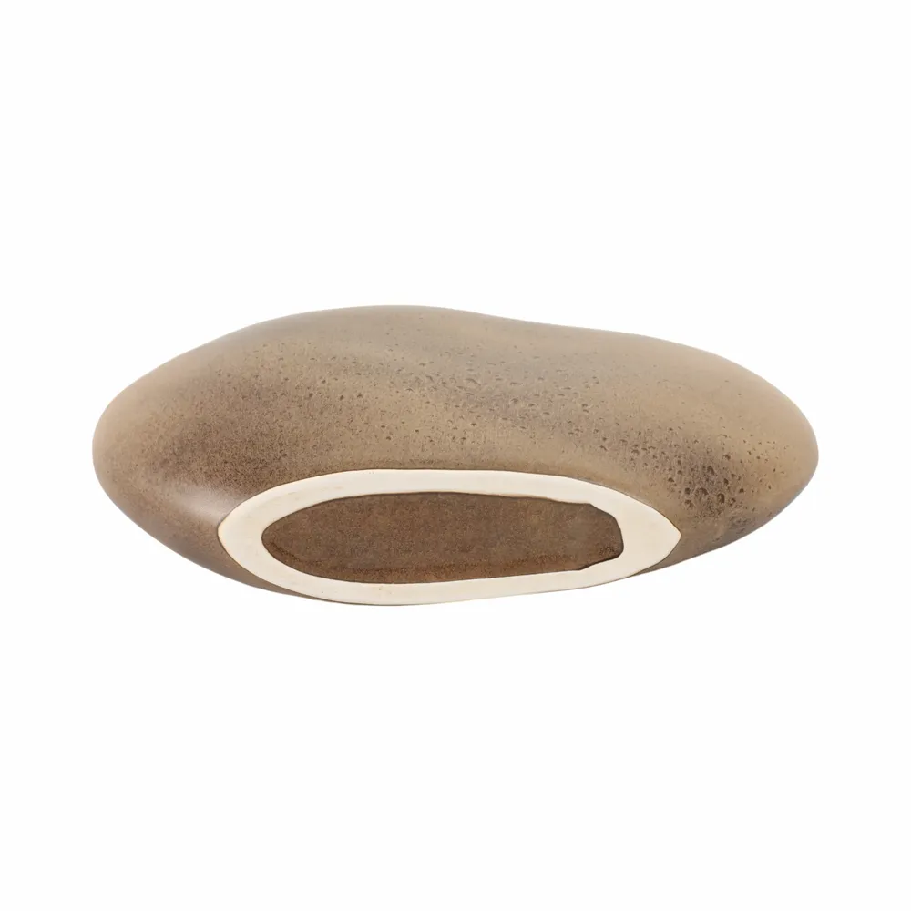CABOTPARK BROWN VASE 14 (IN)