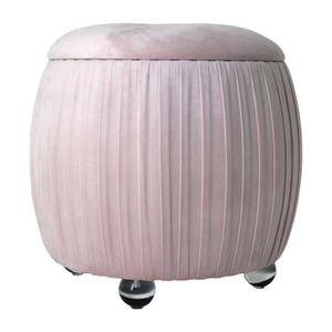 HENLEYFORD PINK STOOL 18 (IN) 3