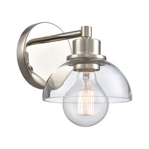 Julian 6'' Wide 1-Light Vanity Light - Polished Nickel 1
