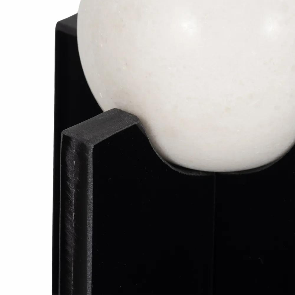 RYELAKE SET OF 2 BLACK DECOR 13 (IN)