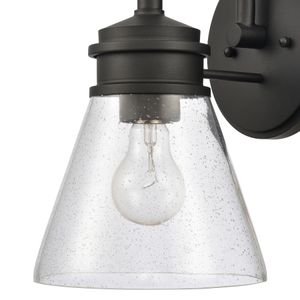Dovas 11.5'' High 1-Light Outdoor Sconce - Textured Black 5