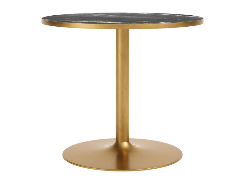 Batu Dining Table Black & Gold 4