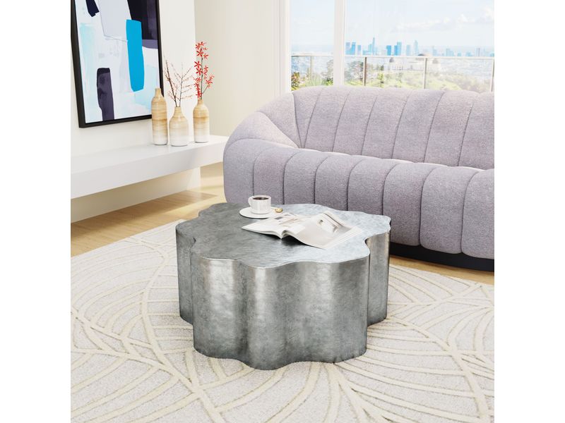 Kortha Coffee Table Antique Silver 2