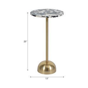 HENLEYBURN GOLD TABLE 25 (IN) 8
