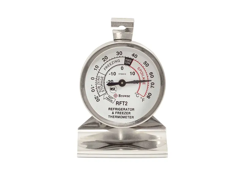 Thermometer Refrig/Freezer (-20/80F or -30/30C) 1