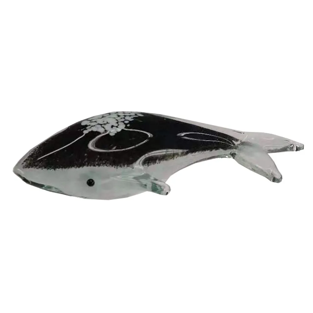 7" GLASS HUMPBACK WHALE 470G