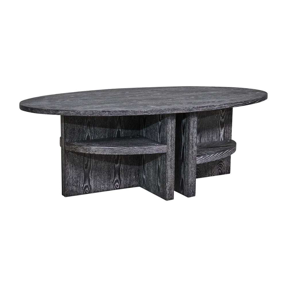BROCKCREST GRAY COFFEE TABLE 18 (IN)