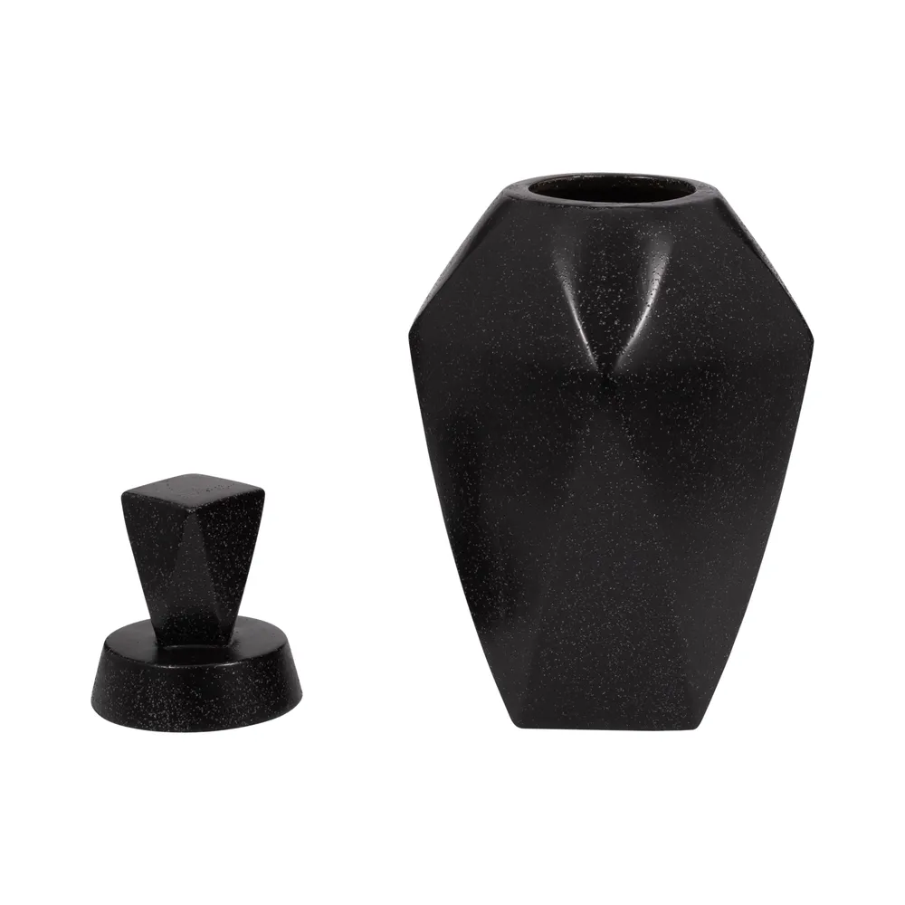HALTONWORTH BLACK VASE 19 (IN)