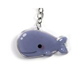 GLITTER KEYCHAIN - SPERM WHALE 1