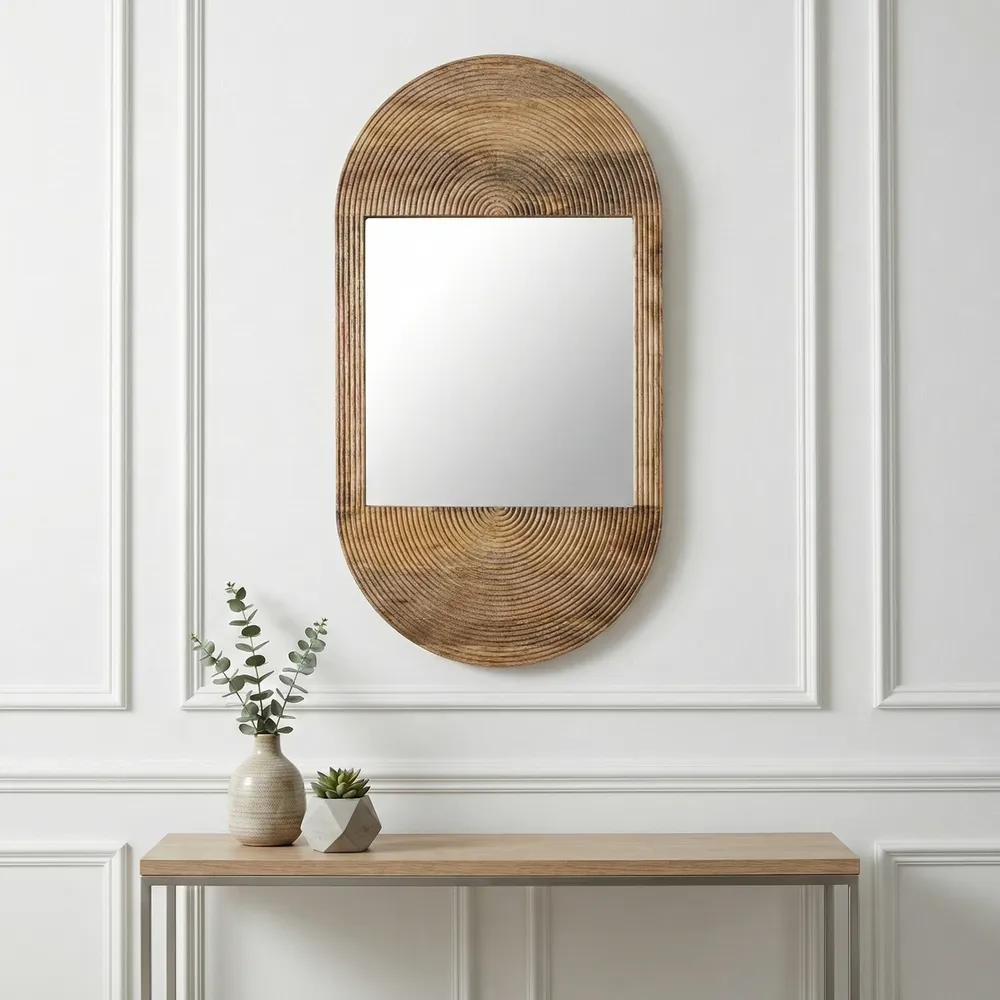DAMIENMOOR BROWN MIRROR 34 (IN)