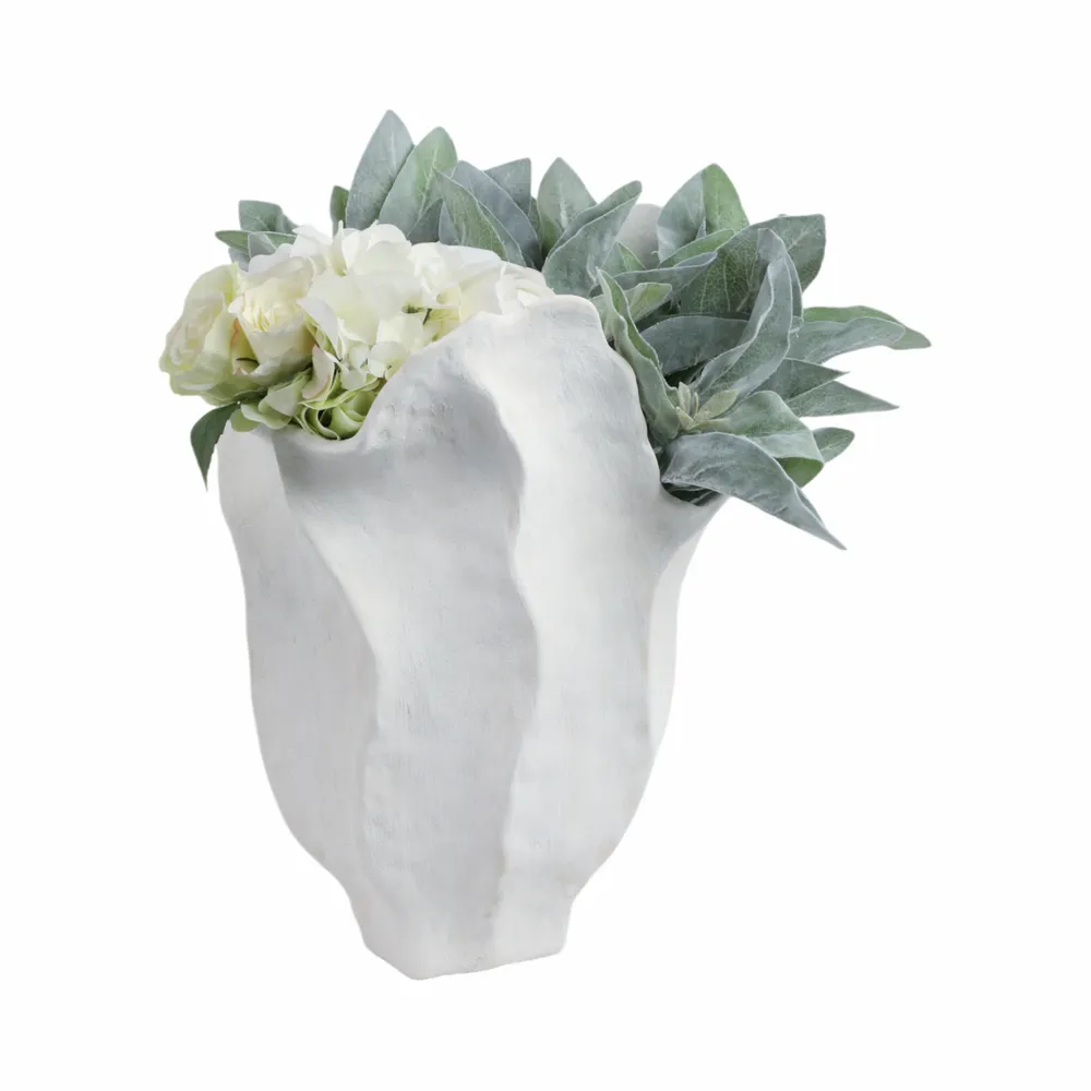 GLASERVALE IVORY VASE 17 (IN)