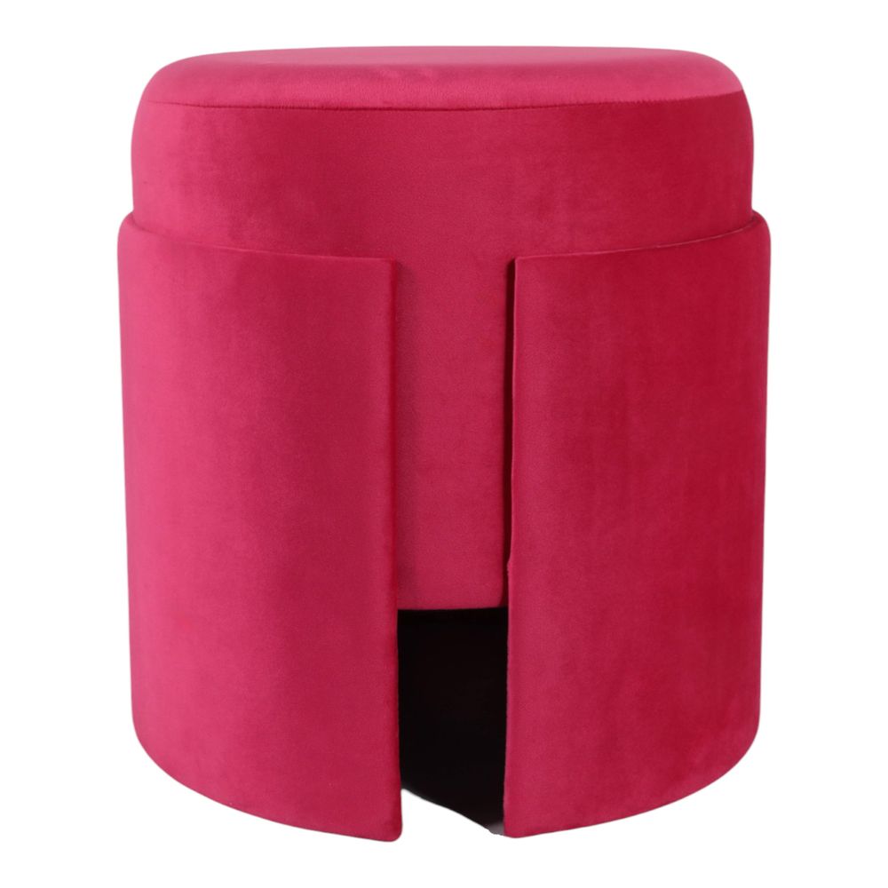 HADLEYTON RED OTTOMAN 19 (IN)