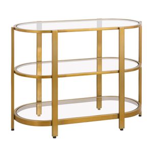 Blain Console Table - Brass 2
