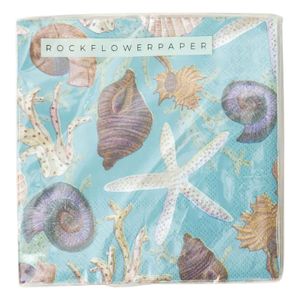 Sea Treasures Coastal Paper Cocktail Napkins (Pack of 25) 4