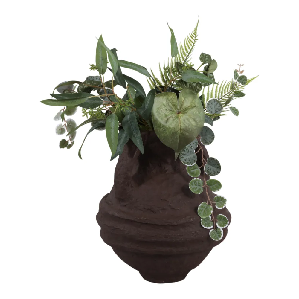 FERRIS BROWN VASE 15 (IN)