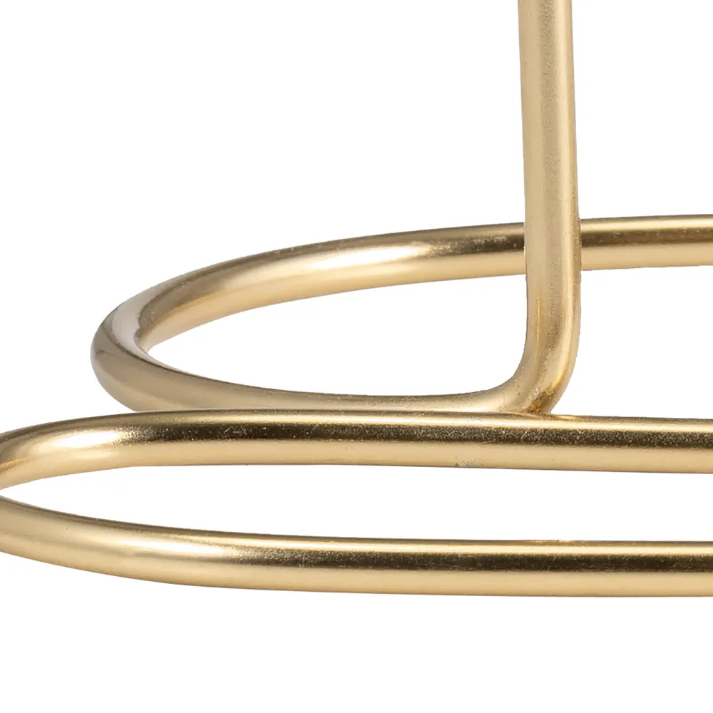 GIBSONGROVE GOLD CANDLE HOLDER 8 (IN)