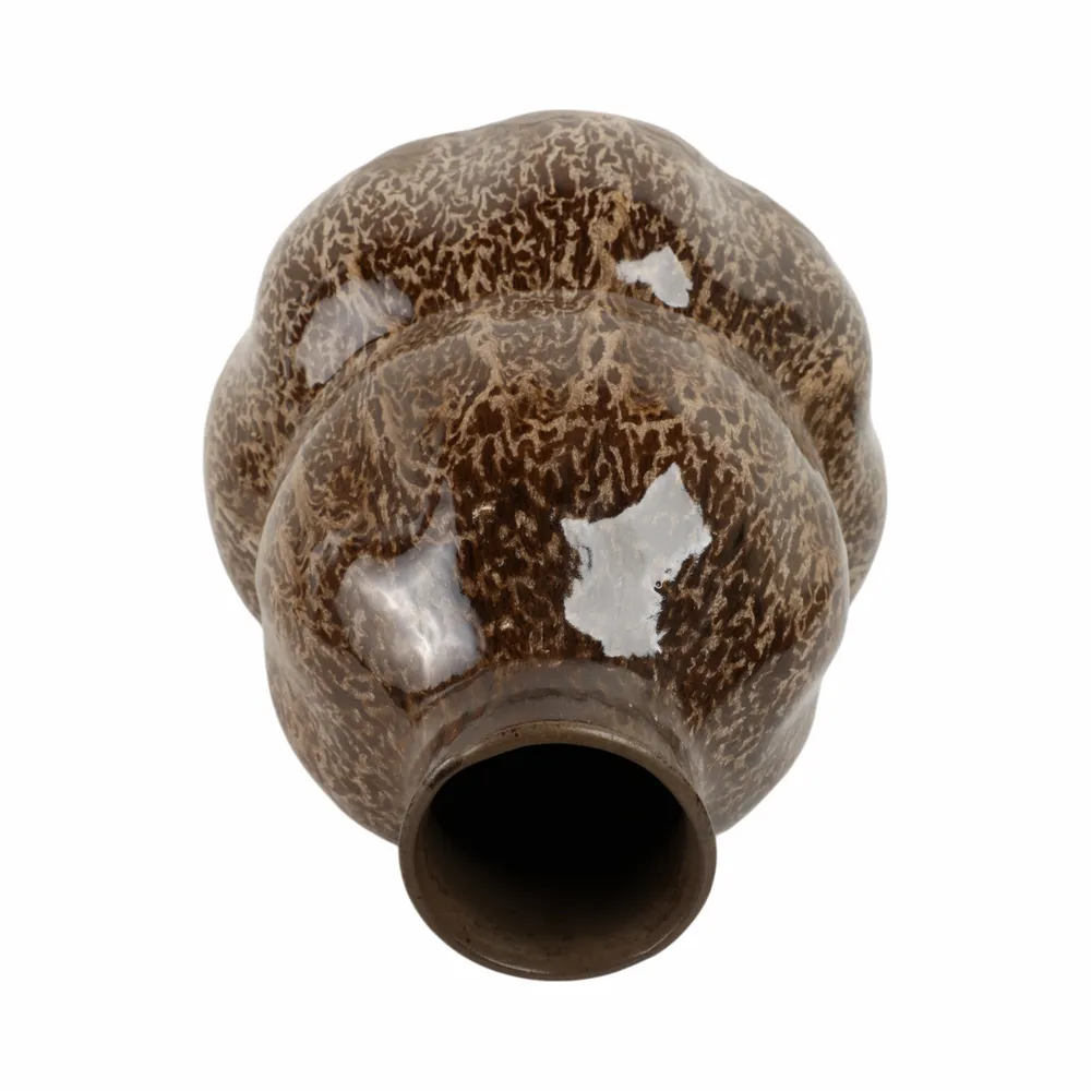 HARLEMHAVEN BROWN VASE 16 (IN)