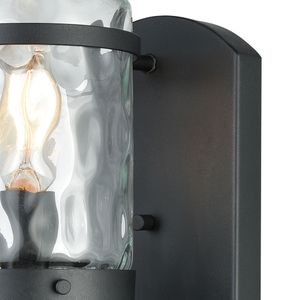 Torch 17'' High 1-Light Outdoor Sconce - Charcoal Black 5