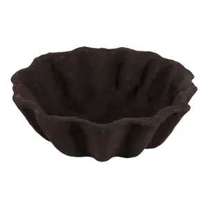 HADFIELDOAK BROWN BOWL 4 (IN) 5
