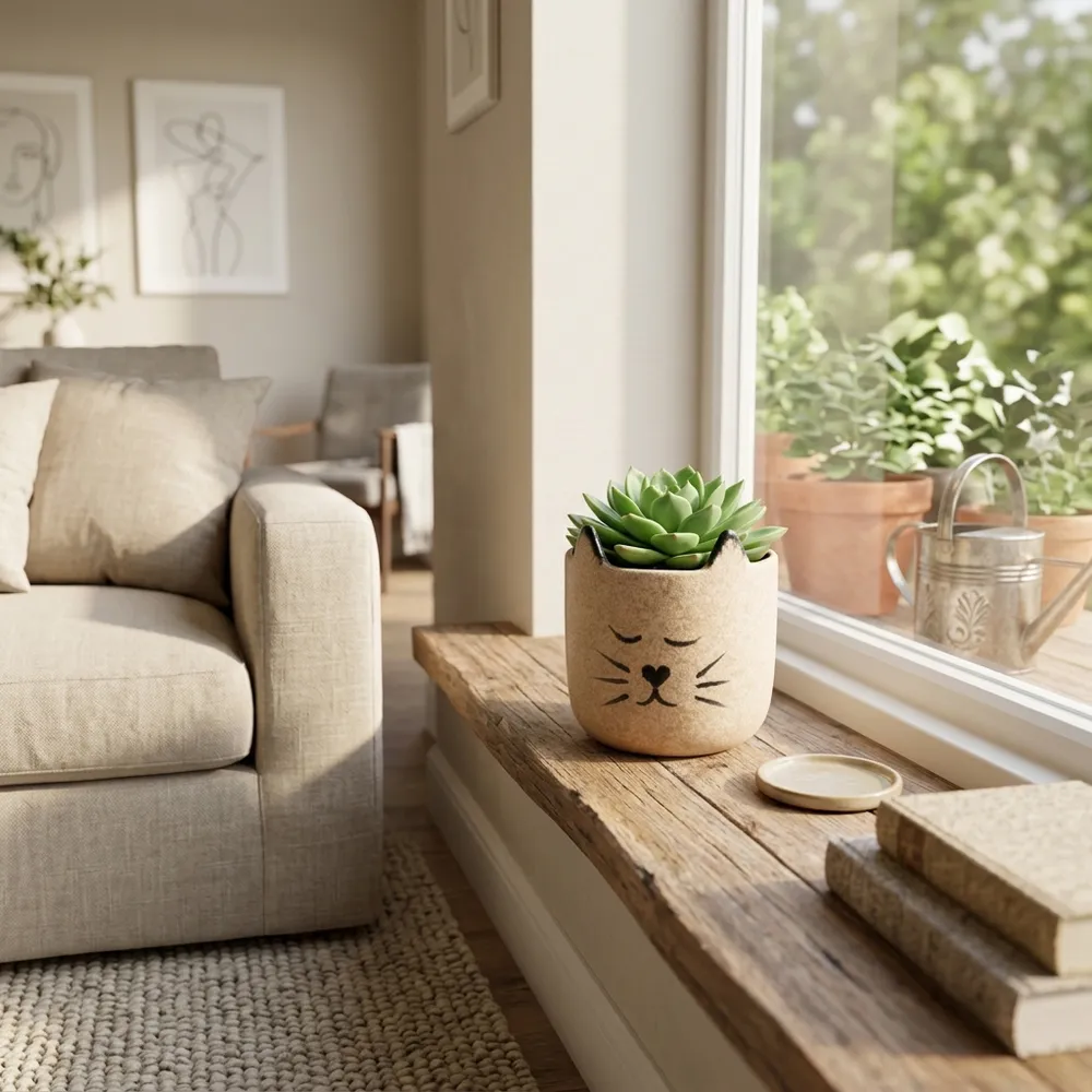 TUCKERCREST TAN PLANTER 7 (IN)