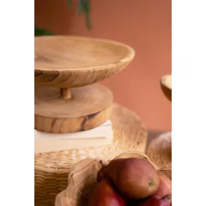 Set of 3 Wooden Compotes 3