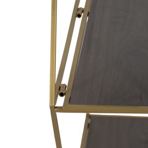 KEATONWOOD SET OF 3 GOLD WALL SHELF 22 (IN) 5