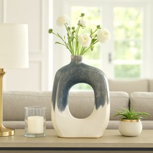 BRICE BLUE VASE 16 (IN) 2