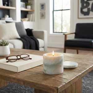 STONELEY CASHMERE VANILLA & MUSK CANDLE 5 (IN) 12