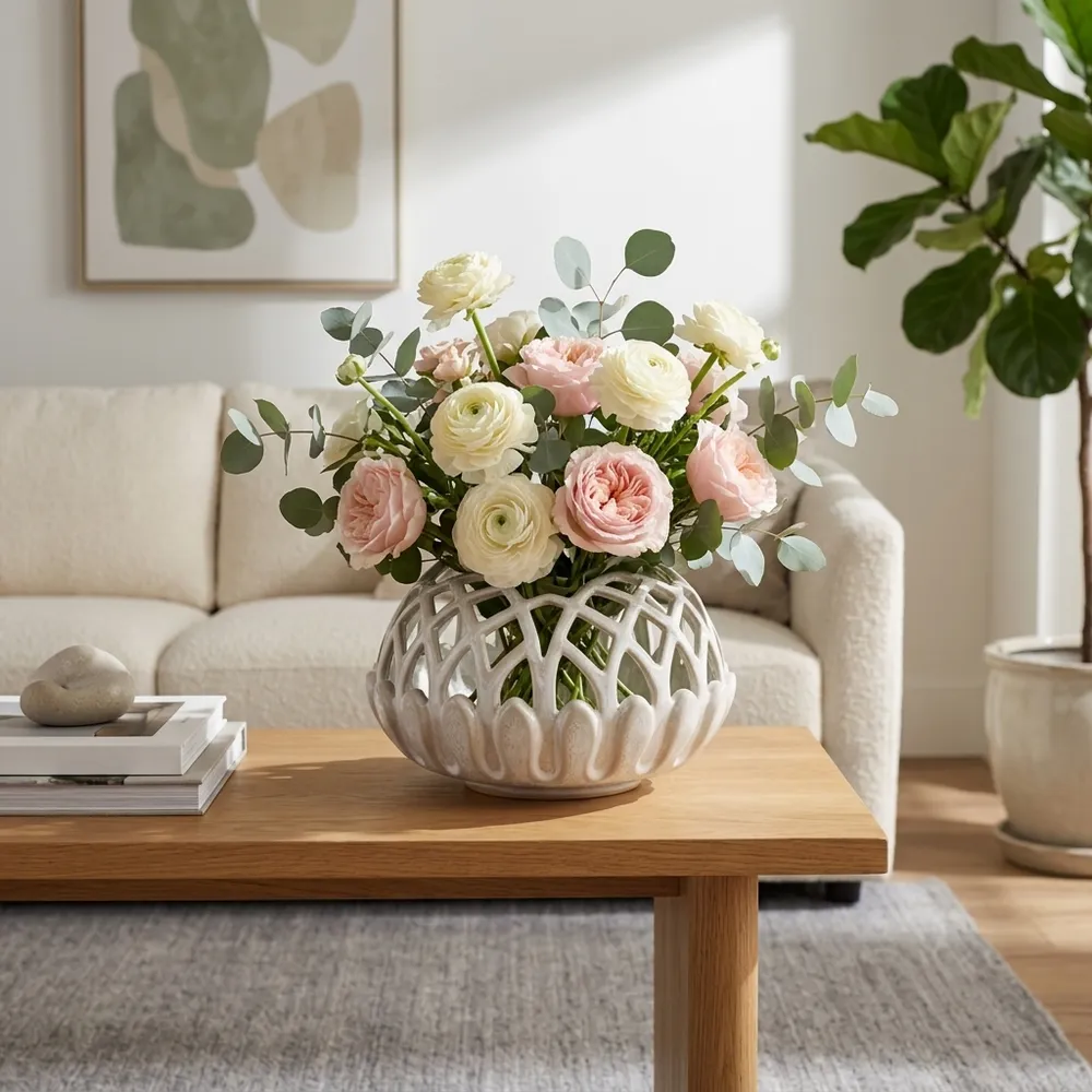 CHESTERMOOR WHITE PLANTER 7 (IN)