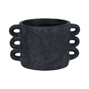 ARLOWHAVEN BLACK PLANTER 8 (IN) 1