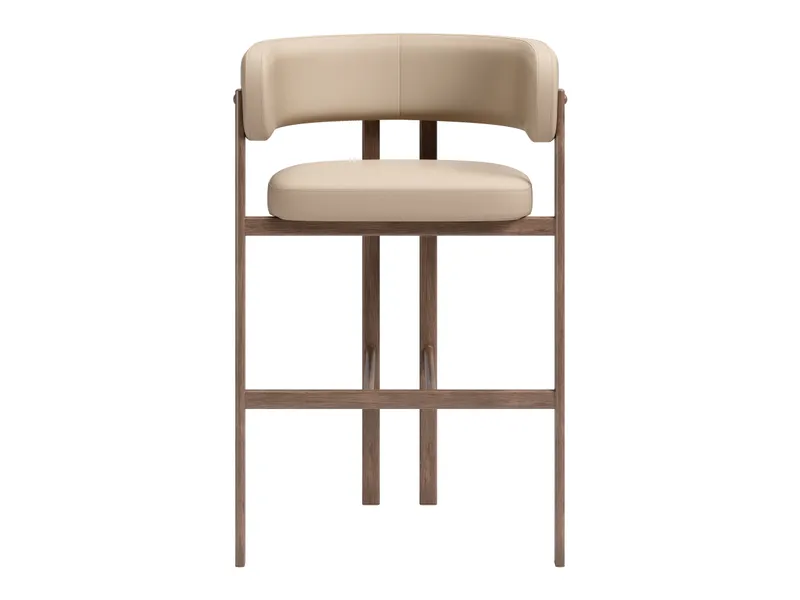 Ruge Barstool Beige 4