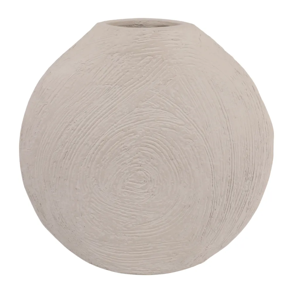 ERWINHOLM WHITE VASE 14 (IN)