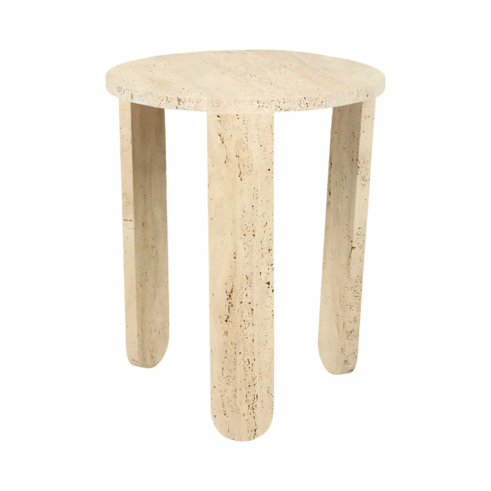 DUNLAPFORD IVORY TABLE 22 (IN)