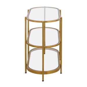 Blain Console Table - Brass 3