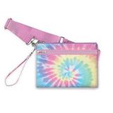 CANVAS WRISTLET - PASTEL TIE-DYE 1
