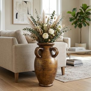 FARROWVIEW GOLD VASE 23 (IN) 11