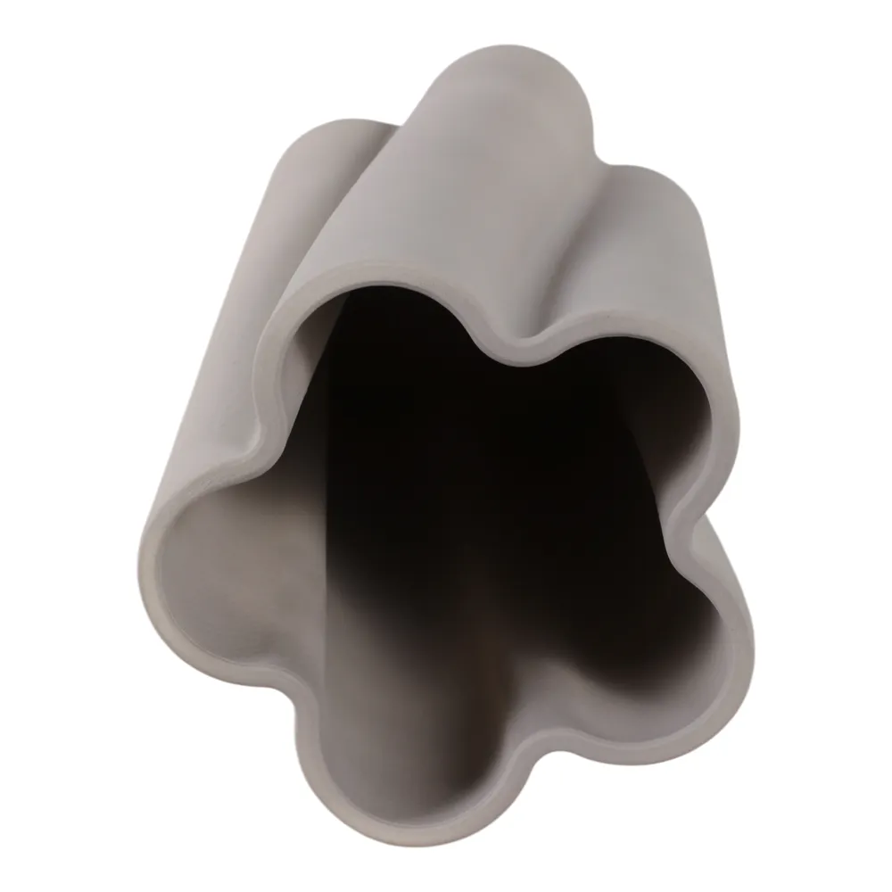 HOPEBEACH GRAY VASE 15 (IN)