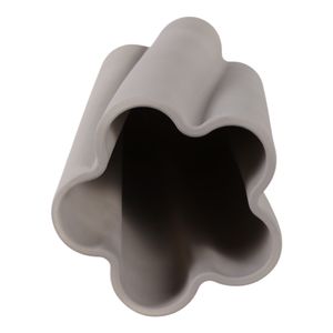 HOPEBEACH GRAY VASE 15 (IN) 7