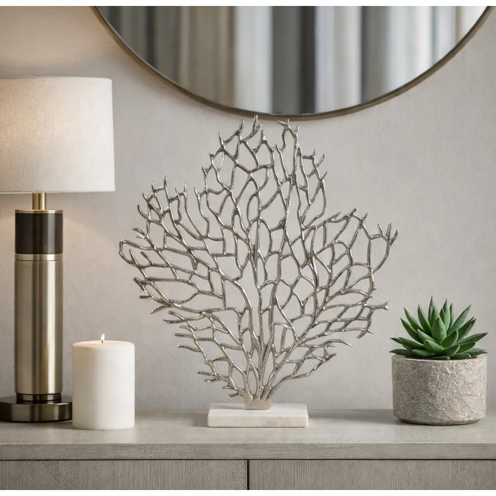 BENTONSIDE SILVER DECOR 21 (IN)