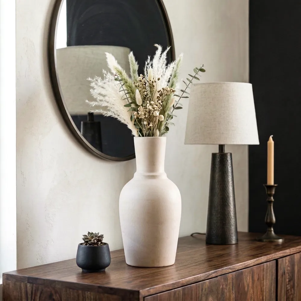 SAMSONBROOK IVORY VASE 16 (IN)