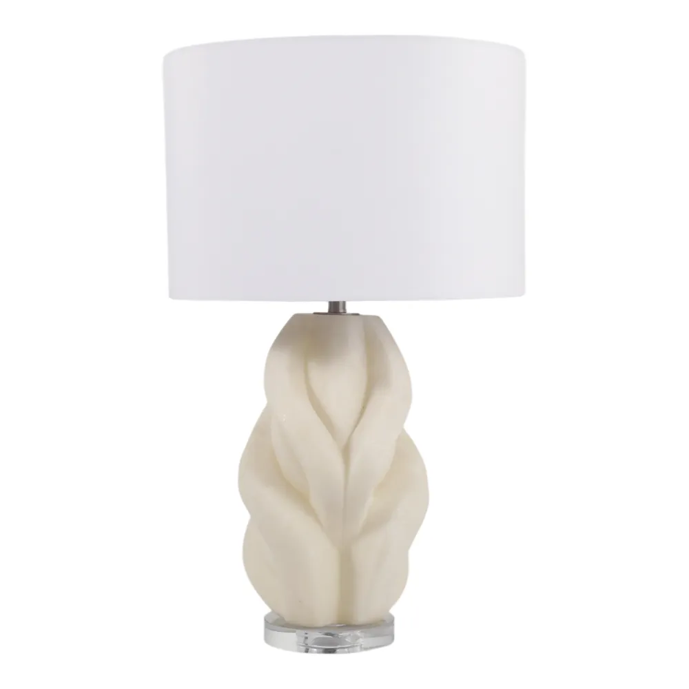 ROSEPORT IVORY LAMP 26 (IN)