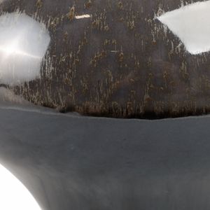 GARRETTSIDE BROWN VASE 14 (IN) 7