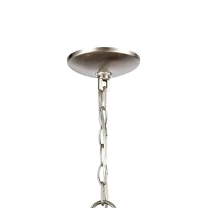 Market Square 24'' Wide 5-Light Chandelier - Brushed Nickel 4