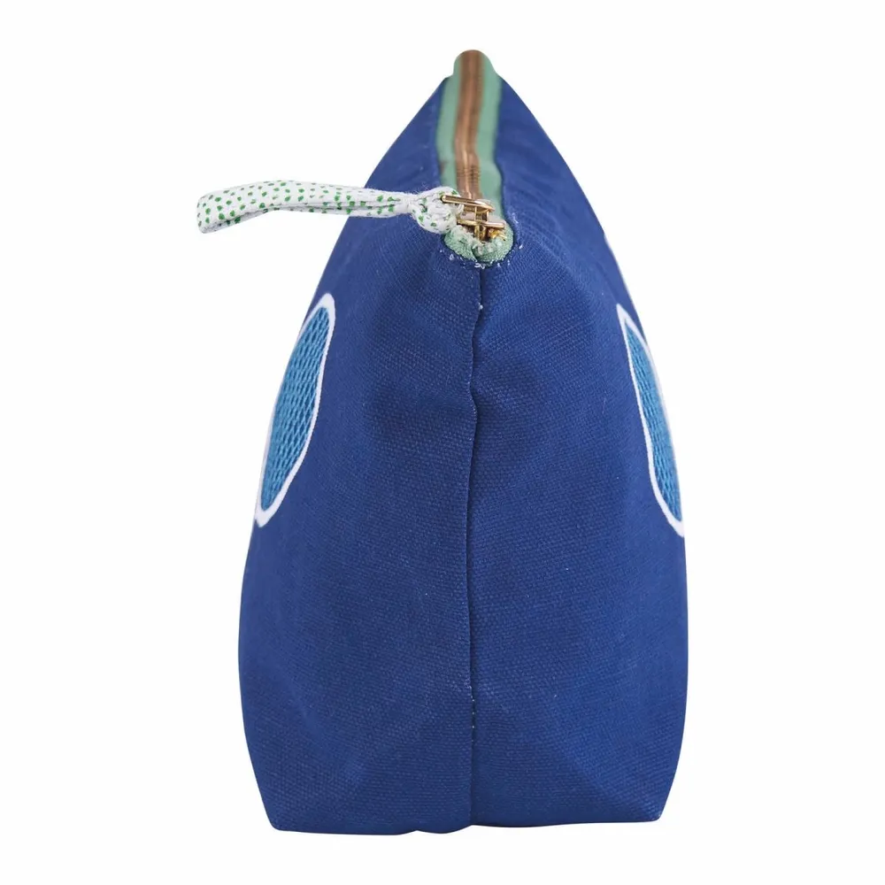 Tennis Navy Solo Medium Essential Canvas Pouch